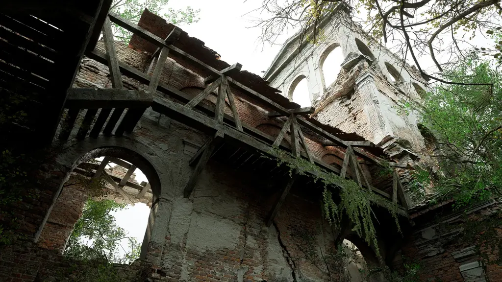 Abandoned Manor - Ruins in the Dark Wood